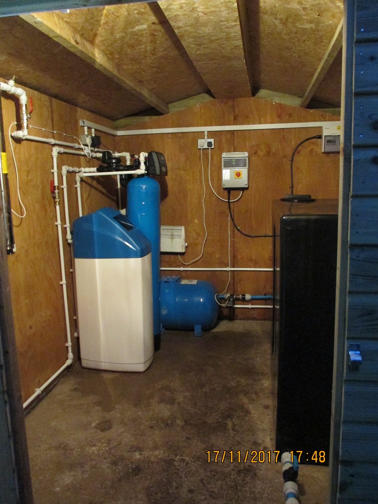 Devon stone outbuilding installation