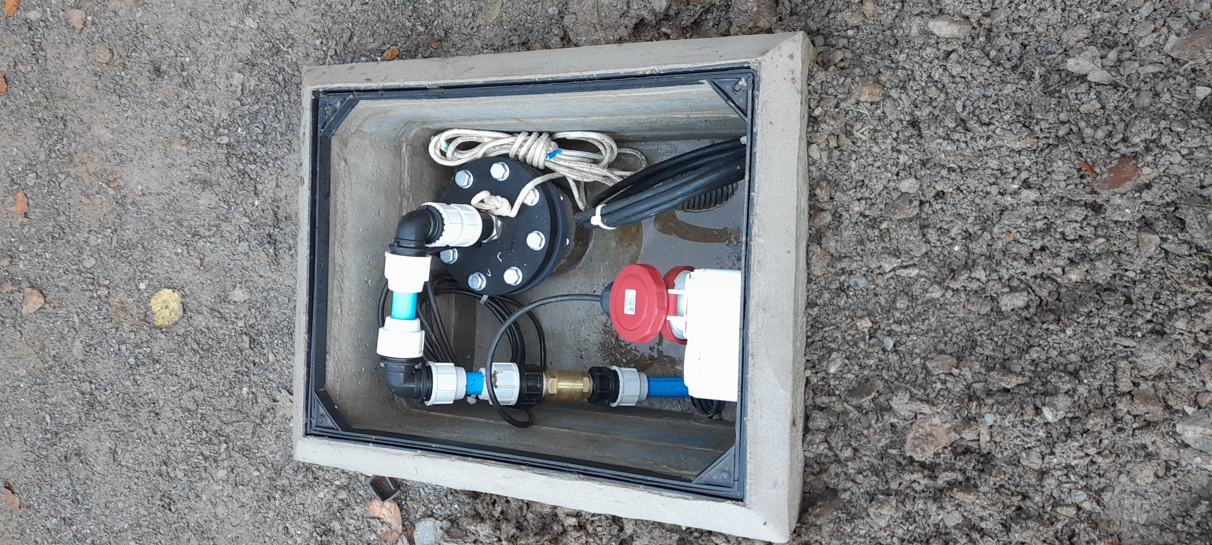 UV filter panel installation